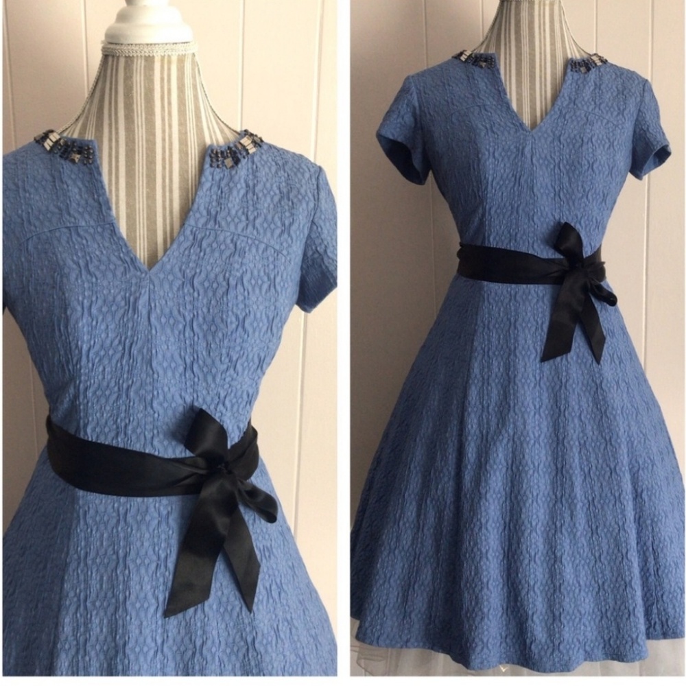 Nanette Lepore Blue Dress